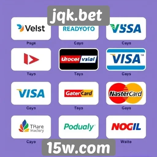 Métodos de pagamento aceitos no jqk.bet